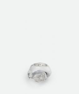 Fin ring BOTTEGA VENETA, прозрачный