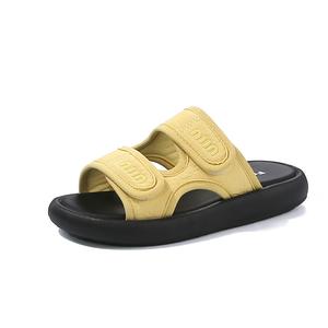 Детские шлепанцы с защитой от ударов и истираний, устойчивые к отскоку ADOONGA, желтый