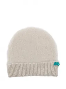Бежевая вязаная шапка Bonsai, бежевый
