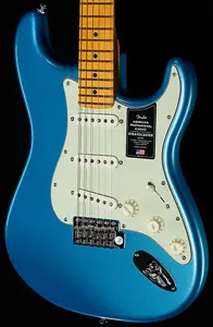 Fender American Professional Classic Stratocaster с кленовым грифом, цвет Faded Lake Placid Blue (494)