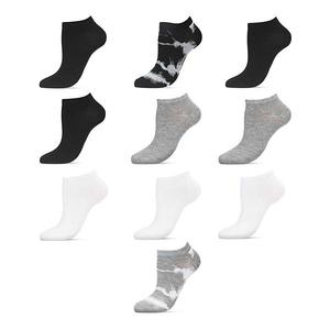 Набор из 10 пар носков тай-дай/однотонных Memoi, Black