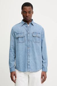 Джинсовая рубашка Tommy Jeans, синий