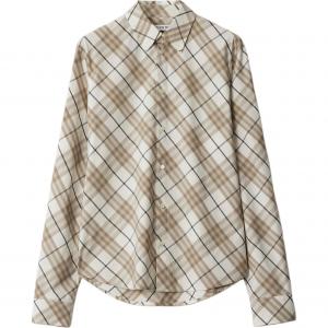 Хлопковая рубашка Burberry, мультиколор