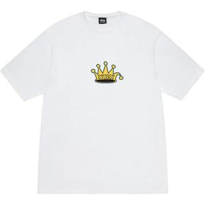 Футболка King Crown Stussy, белый