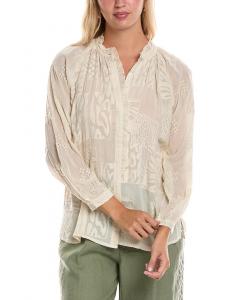 Джонни Вас Молли Блузка Johnny Was, белый