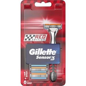 Бритва Sensor 3 Red Edition, Gillette