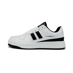 STUR YSN Износостойкие и легкие низкие кроссовки для скейтбординга унисекс белого и черного цвета