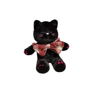 Плюшевая кукла Gao Leng Little Kitten высотой 30см/42см/60см MENGXIAOZAI, черный