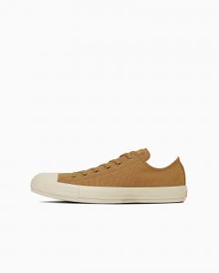 Кеды All Star Gold Logo Label OX Low-Cut Converse, цвет Golden Brown