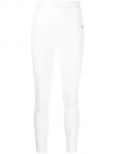 Укороченные джеггинсы кроя слим Patrizia Pepe, белый