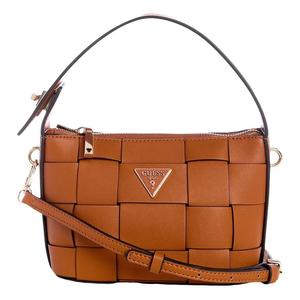 GUESS Искусственная кожа женская коричневая сумка через плечо, Brown