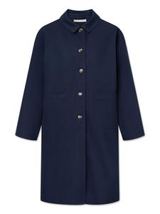 Межсезонное пальто STUDIO FEDER Between-Seasons Coat, темно-синий