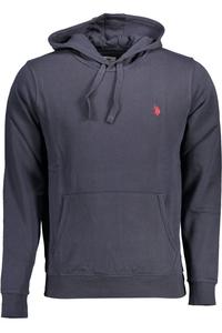 Толстовка мужская U.S. Polo с капюшоном, синий