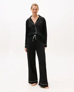 Комплект пижамы из модала Tommy Hilfiger, черный