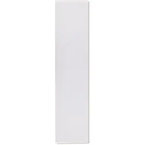 Штора-гармошка Pius на панельной каретке 1 шт. Размер ВxШ: 245x60 см, однотонная штора с аксессуарами для крепления Gerster, белый