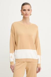 Свитер Elisabetta Franchi, бежевый