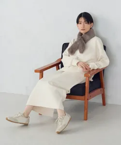 Накидка из искусственного меха Mono Comme Ca, цвет Mocha Beige