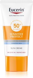 Защитный крем для лица с солнцезащитным фактором SPF 50+ Eucerin, 50 мл