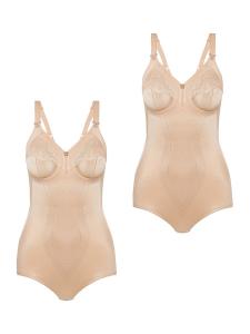 Боди TRIUMPH Bodysuit Doreen + Cotton, бежевый