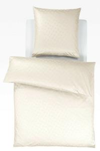 ЙУУП! Постельное белье Мако сатин васильковый цвет натуральный размер 80/80 135/200см Joop