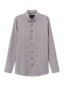 Bugatti Рубашка коричневого цвета в стиле 70-х