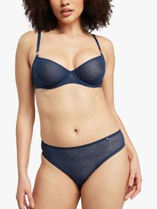 Бюстгальтер Nudea The Lift Balcony, темно-синий