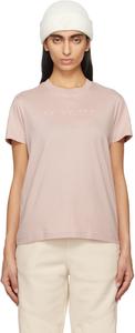 Футболка СС Moncler, розовый