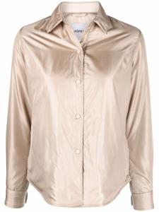 ASPESI утепленная куртка-рубашка, нейтральный цвет