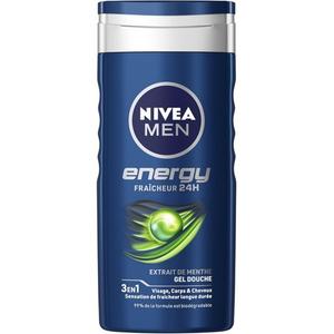 Гель для душа 3-в-1 для мужчин Энергия 250 мл Nivea