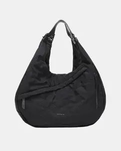 Свободная сумка через плечо из переработанных материалов Abbacino, черный