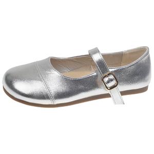 WUJI Серебряные платформенные туфли Мэри Джейн для женщин, цвет Silver