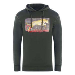 Толстовка с леопардовым принтом Cavalli class Cavalli Class, черный