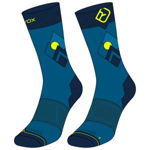 Носки из мериноса Ortovox Alpine Light Comp Mid Socks, цвет Mountain Blue