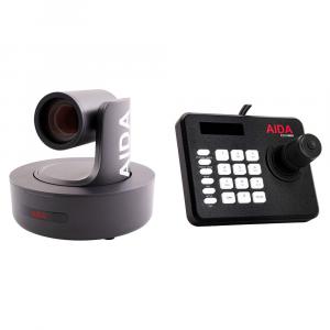 Камера AIDA Imaging Full HD NDI|HX PTZ с 12-кратным оптическим зумом + комплект контроллера