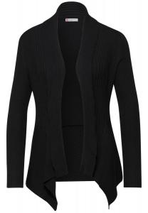 STREET ONE Вязаный кардиган в черном цвете