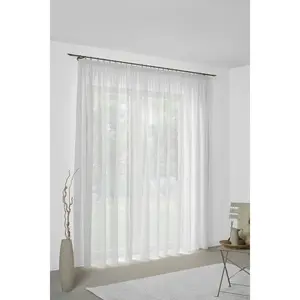 Штора Sunday с многофункциональной лентой, 1 шт. Wirth, белый