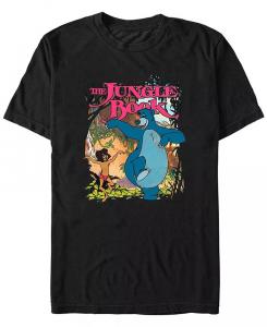 Футболка мужская Jungle Book Friends Dance с коротким рукавом Fifth Sun, черный