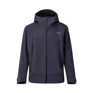 HELLY HANSEN Ветровка непромокаемая ветронепроницаемая дышащая и устойчивая к истиранию унисекс, Navy Blue
