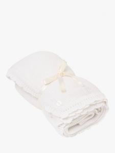 Детское вязаное одеяло Angel & Rocket, Beige