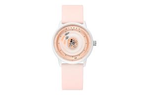 Disney Часы Mickey Series Quartz Movement Silicone Strap Watch Women's Watch Orange Watch Dial