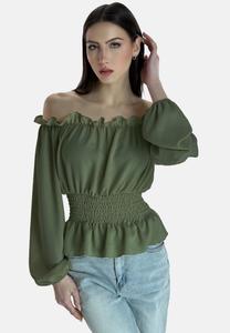 Блуза Elara, зеленый