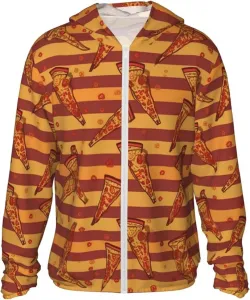 Толстовка с защитой от солнца UPF 50+ Full Zip Golden Stripe Pizza BTCOWZRV