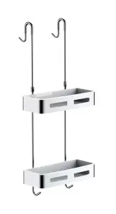 Мыльница с двойной решеткой B-9000 Bathstage, белый