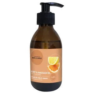 Масло для тела и массажа с экстрактами цитрусовых, 200 мл Fergio Bellaro Skin food