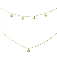 Многослойное ожерелье «Богиня Земли» Amorcito, gold