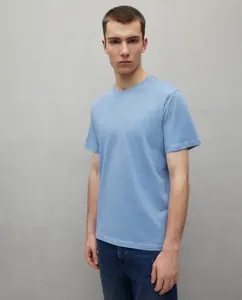 Мужская однотонная футболка Easy Wear, синий