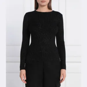 Свитер обычного кроя с добавлением шерсти Silvian Heach, черный