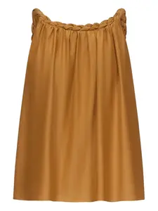 Топ Garino с плетеным вырезом LouLou de Saison, желтый