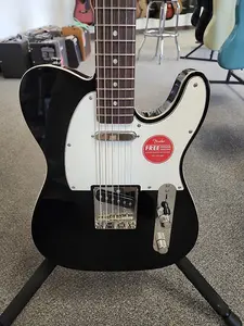 Новый Squier Classic Vibe Baritone Custom Telecaster 2025 - черный