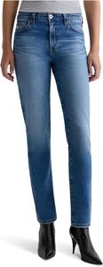 Женские джинсы Mari средней посадки Slim Straight AG Jeans, Tinseltown